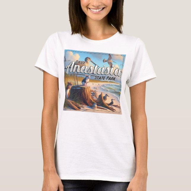Rett Anastasia Staat Park-Damen T-Shirt (Vorderseite)