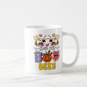 Rett Boo Bees Halloween Brustkrebs Bewusstsein Ho Kaffeetasse