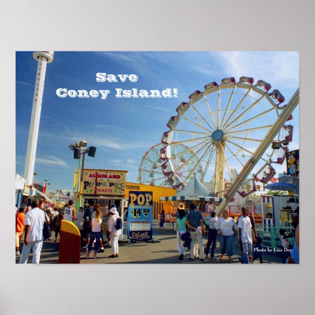 Rett Coney Island! Poster (Vorne)