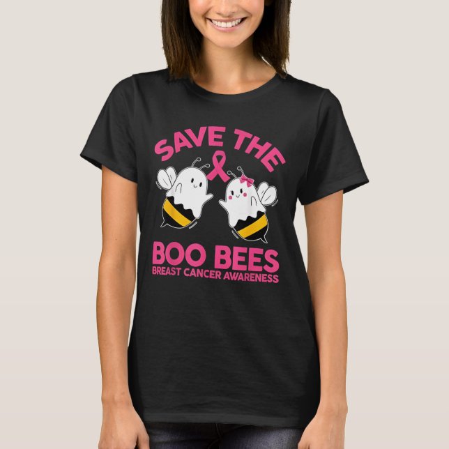 Rett das Brustkrebs-Halloween der Bobienen T-Shirt (Vorderseite)