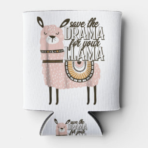 Rett das Drama für dein Lama-Shirt Funny Sarcasti Dosenkühler