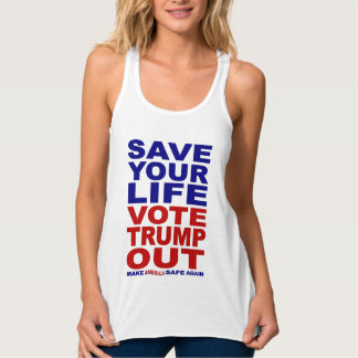 Rett deine Lebensabstimmung mit Trump aus Tank Top