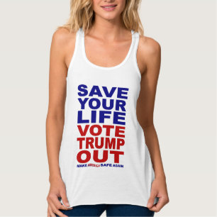 Rett deine Lebensabstimmung mit Trump raus Tank Top
