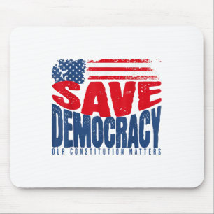 Rett Demokratie - die Verfassung Mousepad