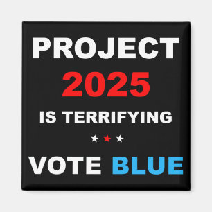 Rett Demokratie stoppen Projekt 2025 1 Magnet
