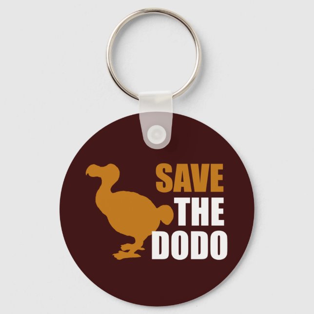 Rett den Dodo Bird! Schlüsselanhänger (Vorderseite)