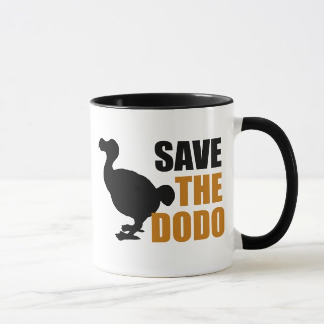 Rett den Dodo Bird! Tasse (Rechts)