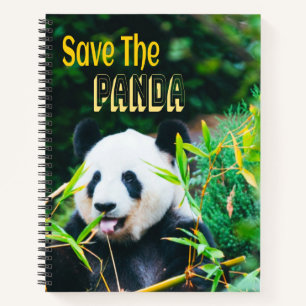 Rett den Panda Notizbuch