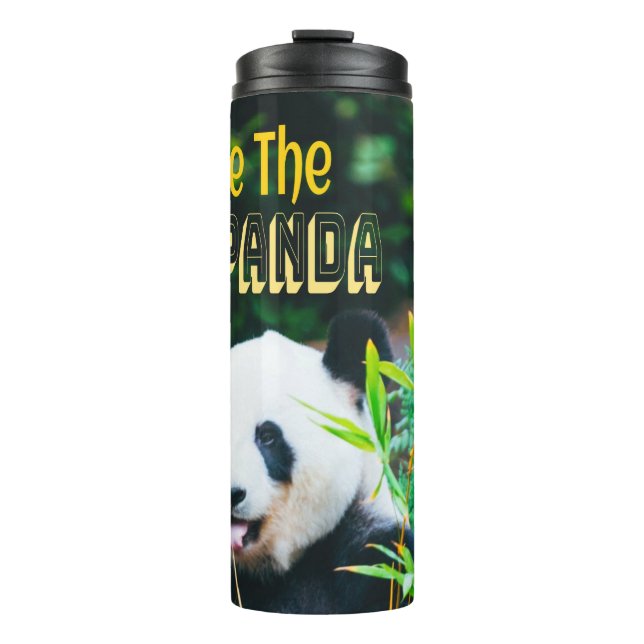 Rett den Panda Thermosbecher (Vorderseite)
