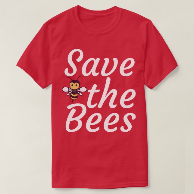 Rett der Bienen 1 T-Shirt (Design vorne)