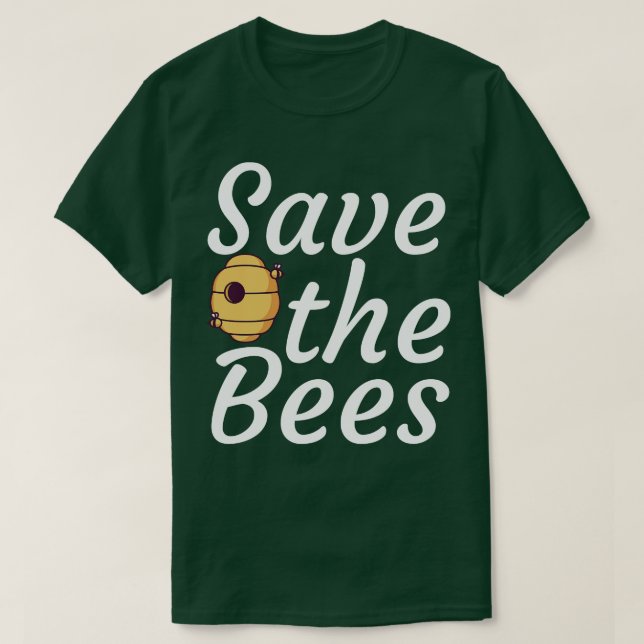 Rett der Bienen 3 T-Shirt (Design vorne)