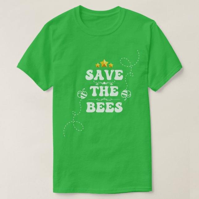 Rett der Bienen 6 T-Shirt (Design vorne)