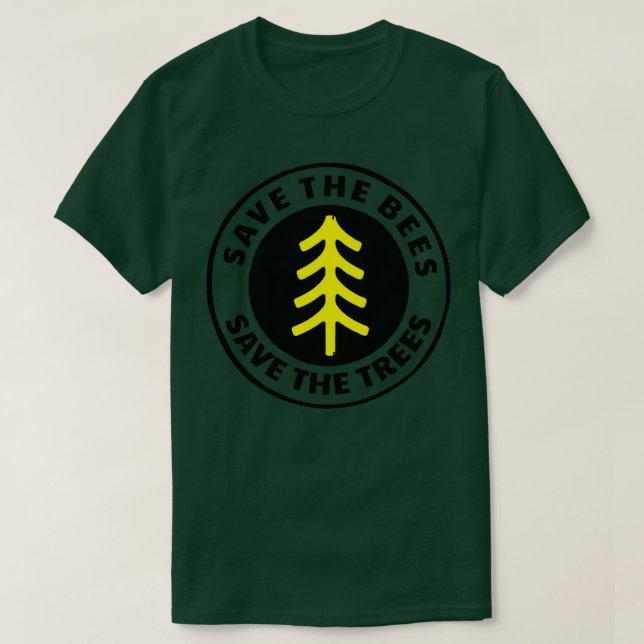 RETT DER BIENEN, DIE DIE BÄUME GERETTET HABEN T-Shirt (Design vorne)