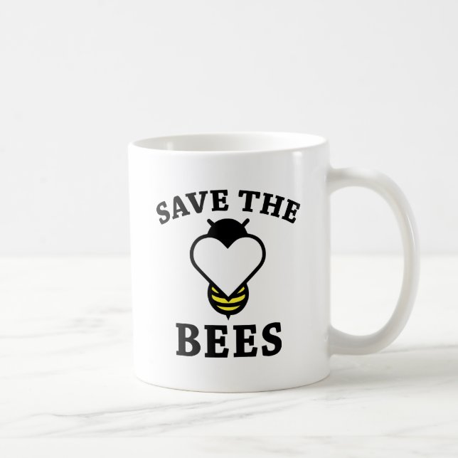 Rett der Bienen Kaffeetasse (Rechts)