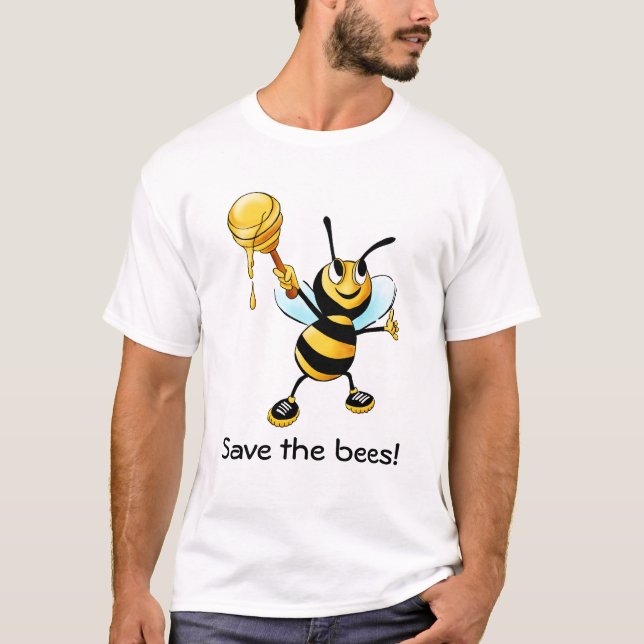 Rett der Bienen T-Shirt (Vorderseite)