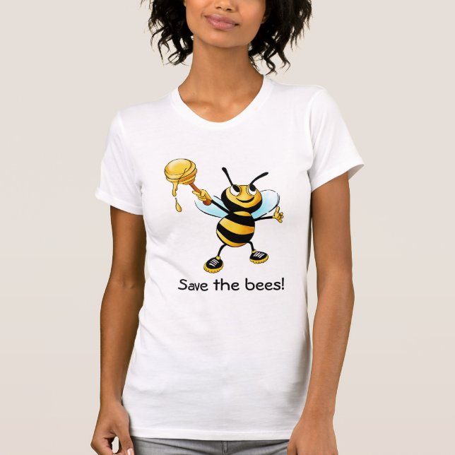 Rett der Bienen T-Shirt (Vorderseite)