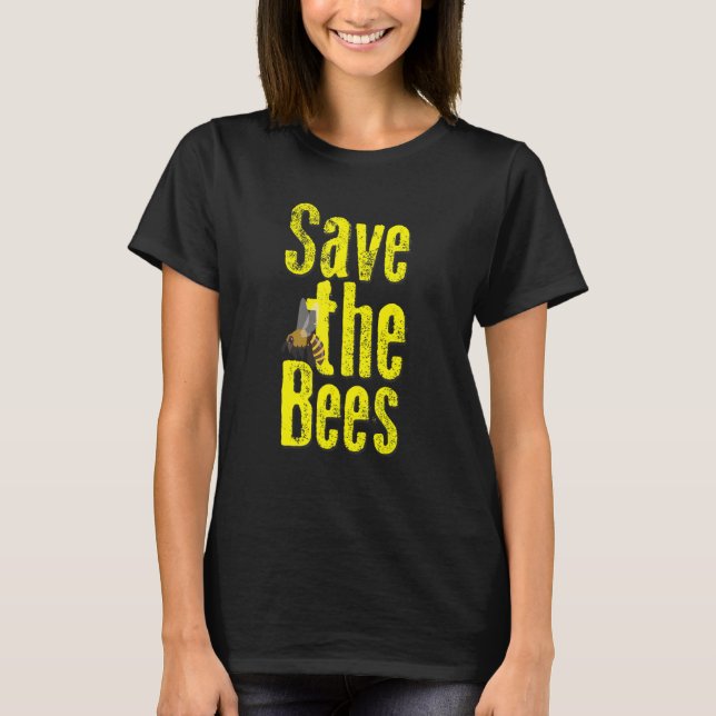 Rett der Bienen T-Shirt (Vorderseite)