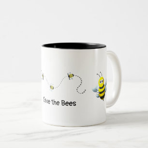 Rett der Bienen Zweifarbige Tasse