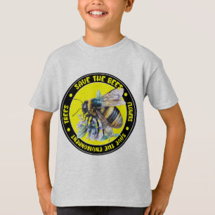 Rett der Bienenbaum-Blume und der Umwelt T-Shirt