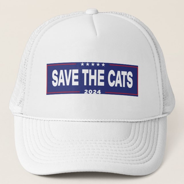 Rett der Cats Trucker Hat Truckerkappe (Vorderseite)