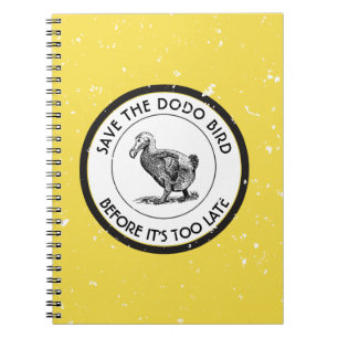 RETT DER DODO-BIRD NOTIZBLOCK