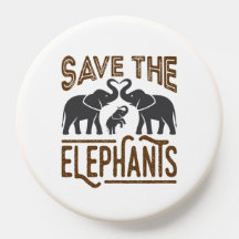 Rett der Elefanten Elephant Lover Protect Wildlife