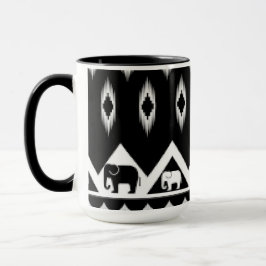 Rett der Elefanten-Kombinations-Tasse Tasse