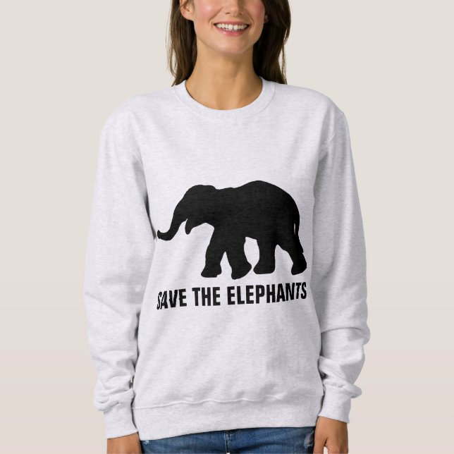 RETT DER ELEPHANTS-T - Shirt & Sweatshirts (Vorderseite)