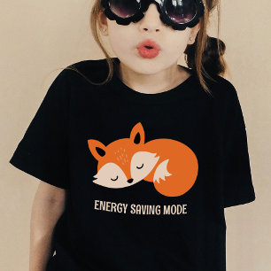 Rett der Energie Schlafende Fox Funny T - Shirt