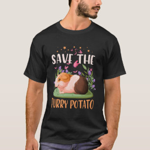 Rett der Furry Potato Wheek Cavy Lover Guinea Pig T-Shirt
