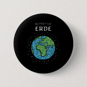 Rett der globalen Klippe für den Umweltschutz Button