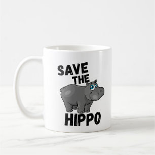 RETT der Hippo-Tasse Kaffeetasse