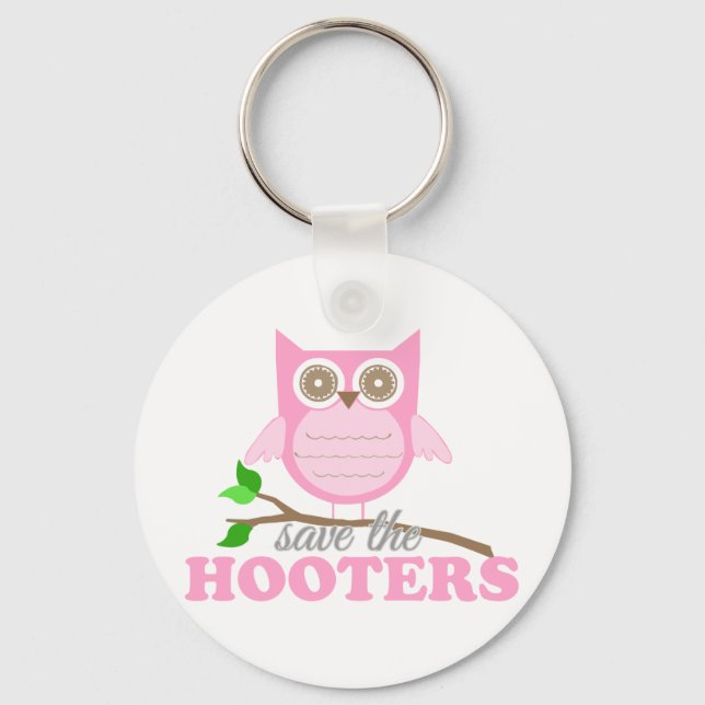 Rett der Hooters Schlüsselanhänger (Vorderseite)