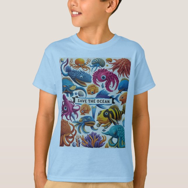 Rett der Kreaturen T-Shirt (Vorderseite)