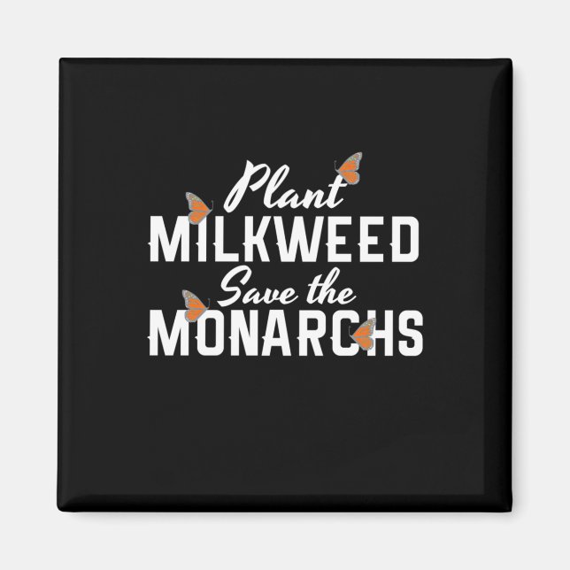 Rett der Monarchen-Schmetterling Magnet (Vorne)