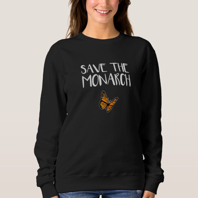 Rett der Monarchschmetterlinge Sweatshirt (Vorderseite)