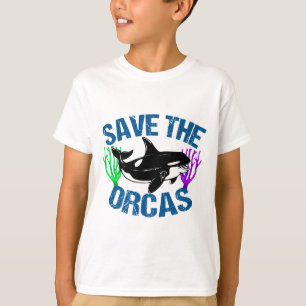 Rett der Niedlichen Ozeantierkids von Orcas T-Shirt