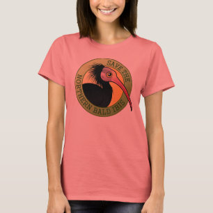 Rett der Nord-Bald-Ibis T-Shirt