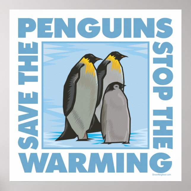 Rett der Pinguine Poster (Vorne)