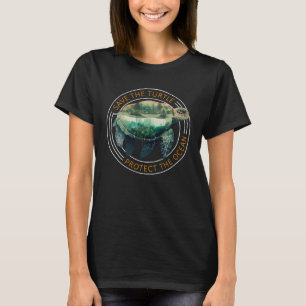 Rett der Schildkröten Rettete die Ozeanumweltpfleg T-Shirt