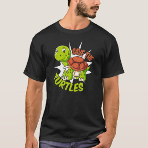 Rett der Schildkröten Rot Eared Slider Tortoise ge T-Shirt