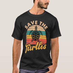 Rett der Schildkröten Tierrechte Meeresschildkröte T-Shirt