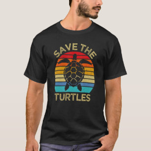 Rett der Schildkröten Tierrechte Meeresschildkröte T-Shirt