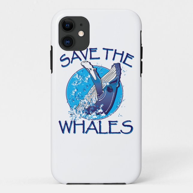 Rett der Wale Case-Mate iPhone Hülle (Rückseite)
