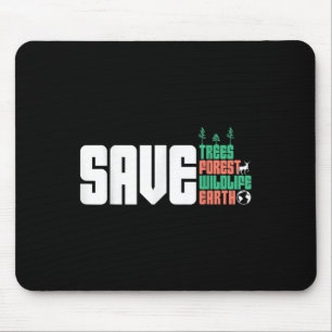 Rett der Weltnaturschutzstrategie Mousepad