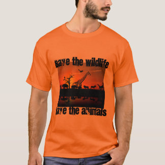 Rett der wild lebenden Tiere gerettet die Tiere Mä T-Shirt