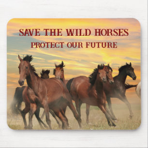 Rett der Wildpferde Mousepad