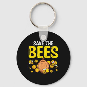 Rett des Bees Environmental Protection Earth Day G Schlüsselanhänger