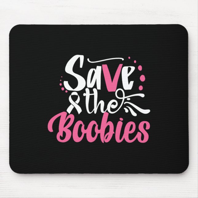 Rett des Brustkrebses A der Boo-Babys Mousepad (Vorne)