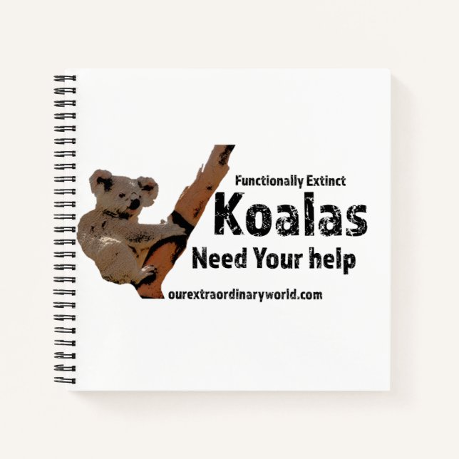Rett des Koalas Notizbuch (Vorderseite)